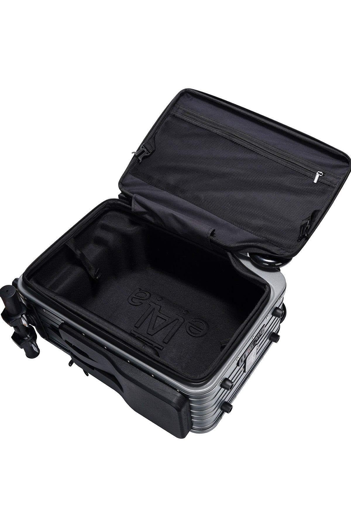 Elala Lite 1 Rideable Electric Scooter Luggage Grey