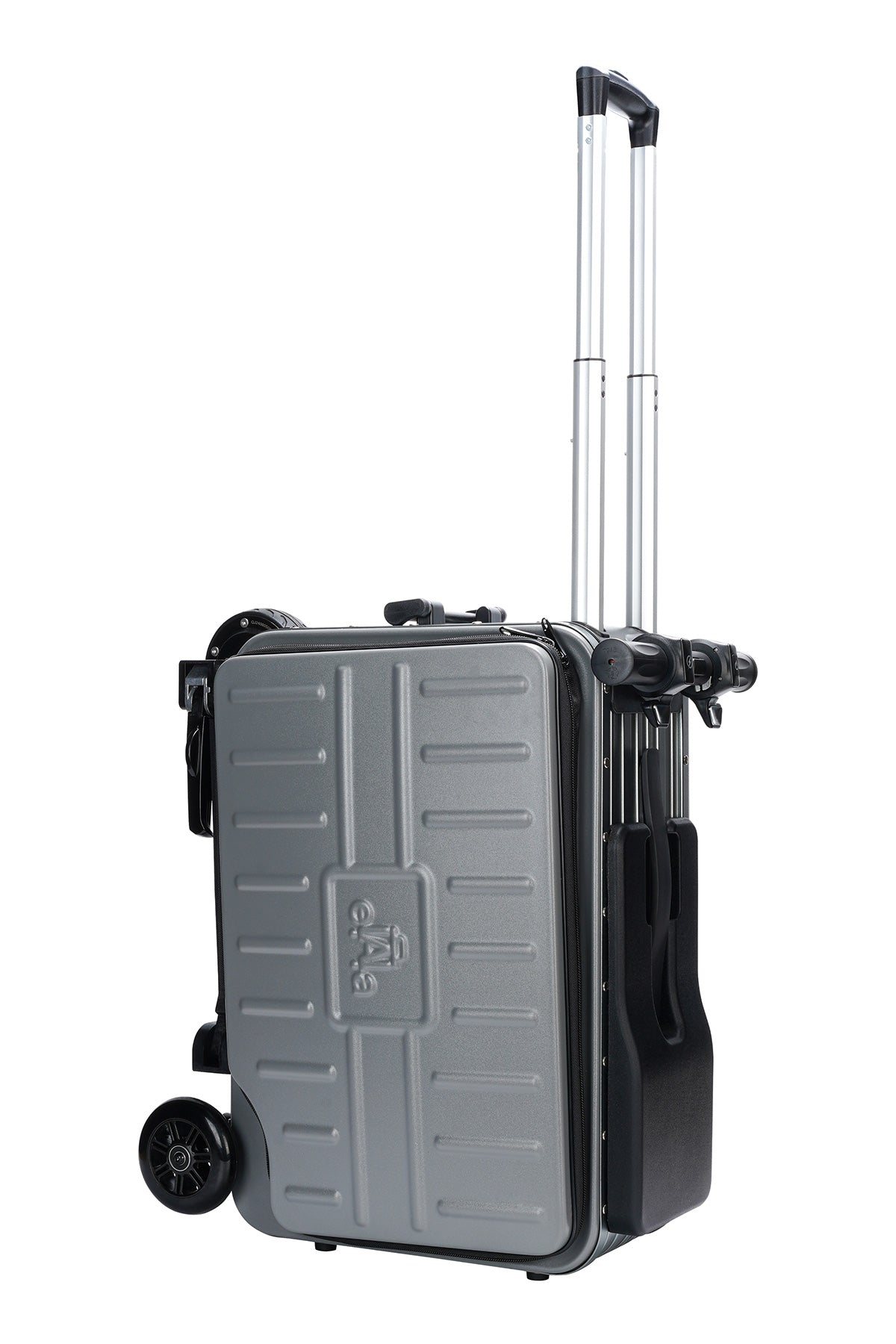 Elala Lite 1 Rideable Electric Scooter Luggage Grey