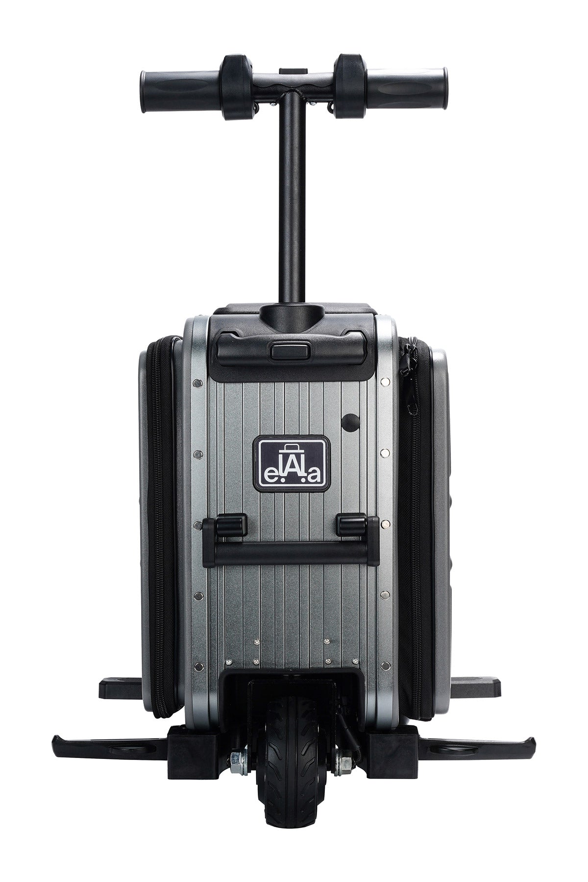 Elala Lite 1 Rideable Electric Scooter Luggage Grey
