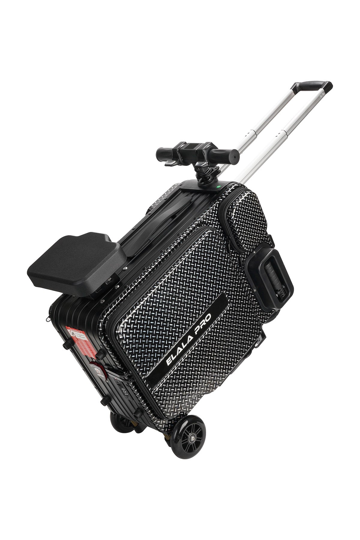 ELALA Pro Rideable Smart Luggage with Adjustable Comfort Seat Starry