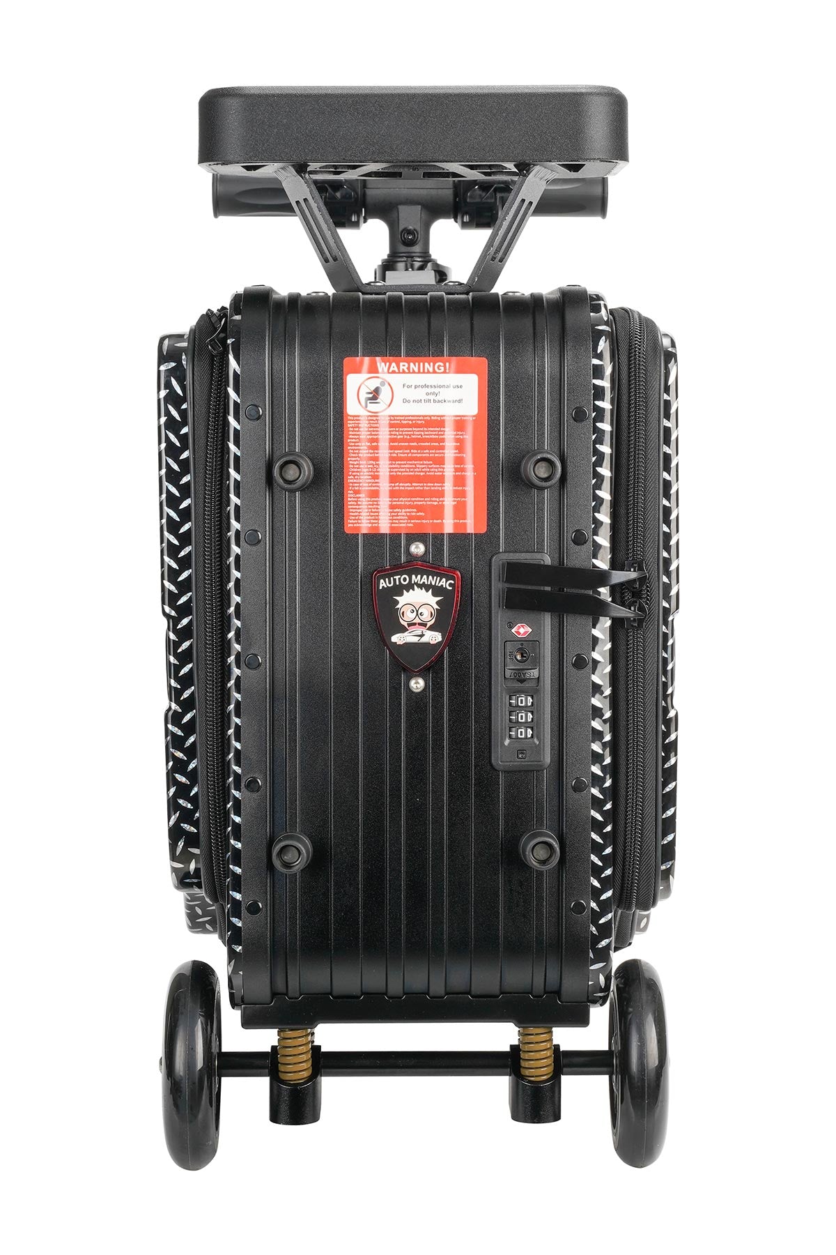 ELALA Pro Rideable Smart Luggage with Adjustable Comfort Seat Starry